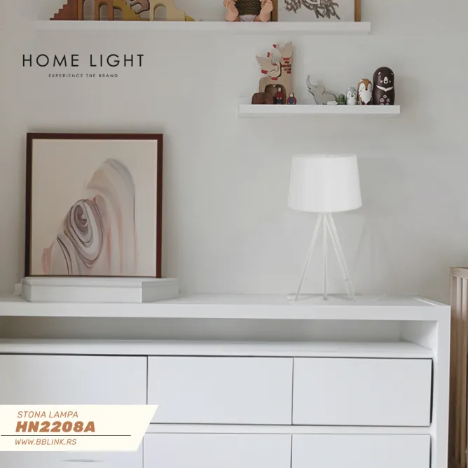 STONA LAMPA HN2208A1*E27 BELA - Slika 2