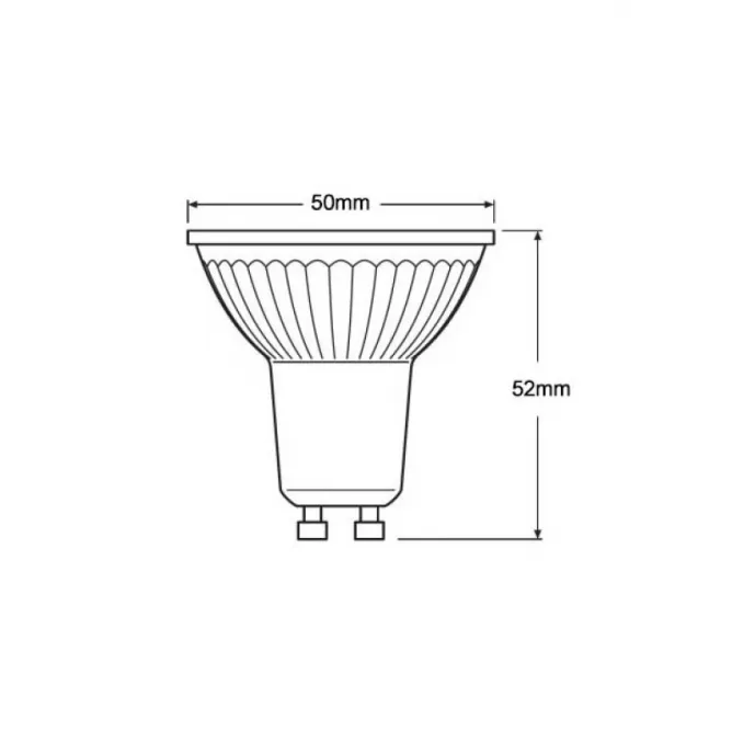 DAWN LED SIJALICA GU10 4.3W 6500K PAR16 50 350lm 60° IP20 - Slika 2