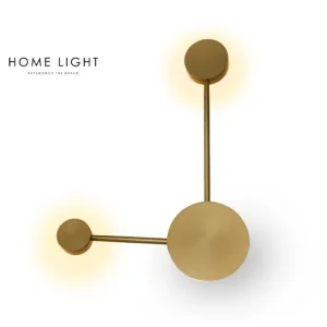 VESTA 472 ZIDNA LAMPA 8W 3000K BRUSENO ZLATO