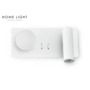 VESTA 478 ZIDNA LAMPA 3W+3W 3000K BELA