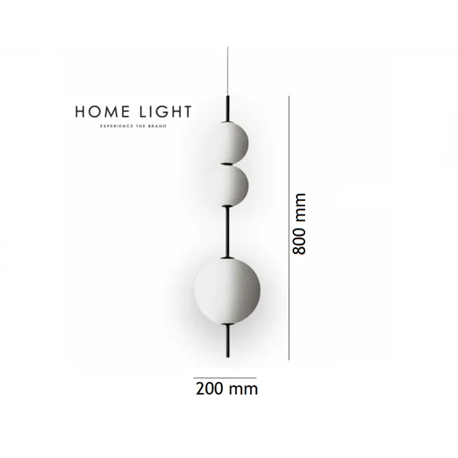 VESTA 514 VISILICA LED 24W 3000K CRNA - Slika 3