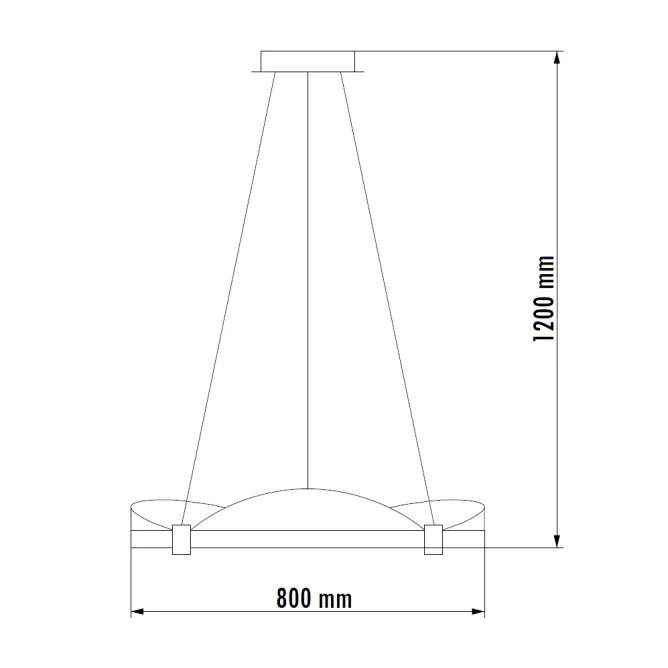 VESTA 621 LUSTER 80W 3000K BRAON/SIVA - Slika 4