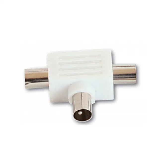 RACVA PVC 1/2, F KONEKTOR-2xRF ZENSKI 1XRF MUSKI, (0194)