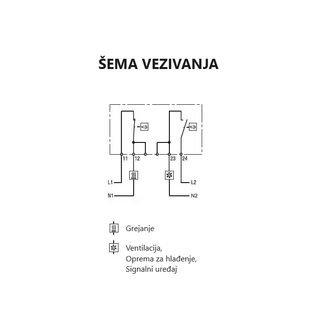 TERMOSTAT ZR 011 (NC+NO) - Slika 3