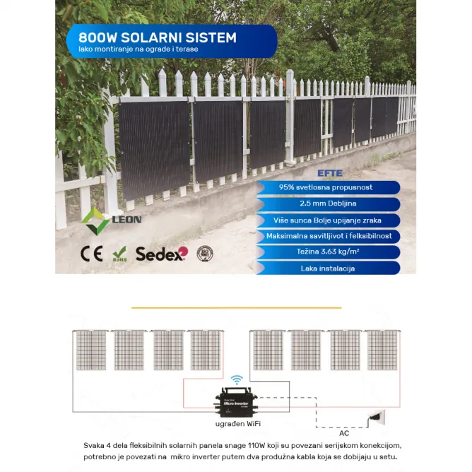 SOLARNI SET 800W - Slika 2