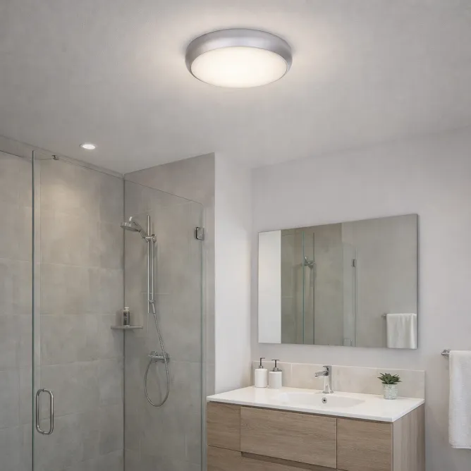 LED PLAFONJERA CDLED24 24/20/16W 3000/4000/6500K IP65 SILVER - Slika 2