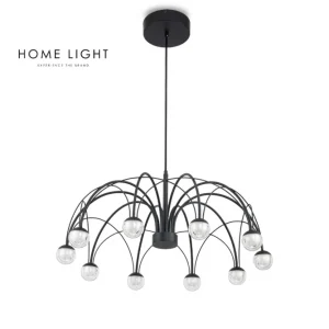 LUNA 319 LUSTER 37W 3000K CRNI
