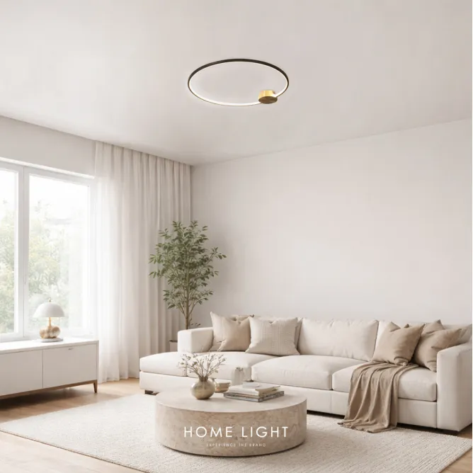 VESTA 661 PLAFONSKA SVETILJKA 30W 3000K CRNA/MESING - Slika 2