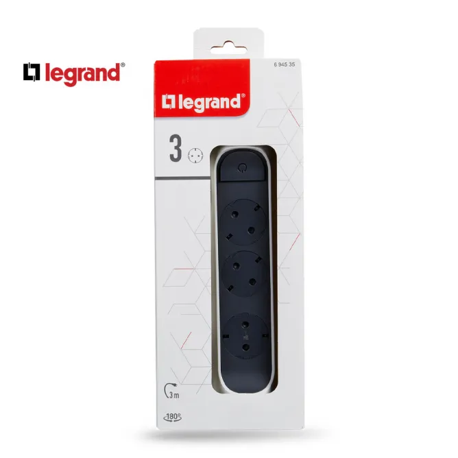 LG 694535 PRODUZNI BLOK 3X2P+E 3M (BELA/T.SIVA) - Slika 2