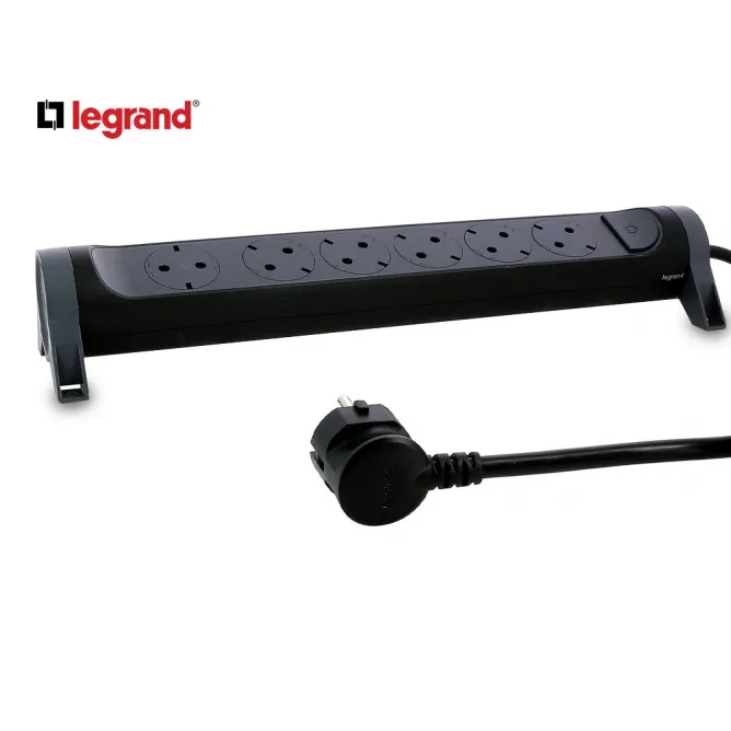 LG 694540 PRODUZNI BLOK 6X2P+E 3M (CRNA/T.SIVA) - Slika 2