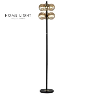 TALIA 15 PODNA LAMPA 6*G9 CRNA/BAKAR