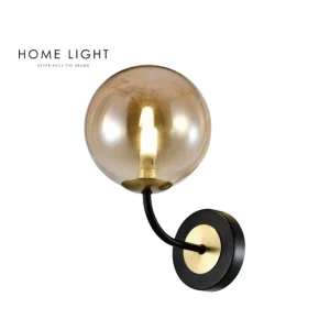 TALIA 44 ZIDNA LAMPA 1*G9 BAKAR/CRNA