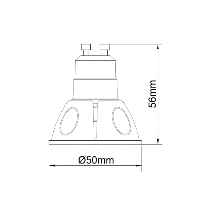 DAWN LED SIJALICA GU10 DIM 6.5W 4000K 520lm 36° PRO - Slika 3