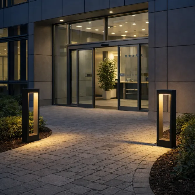 DAWN LED SVETILJKA 0230-600 STUBNA 12W 3000K IP65 CORTEN - Slika 2