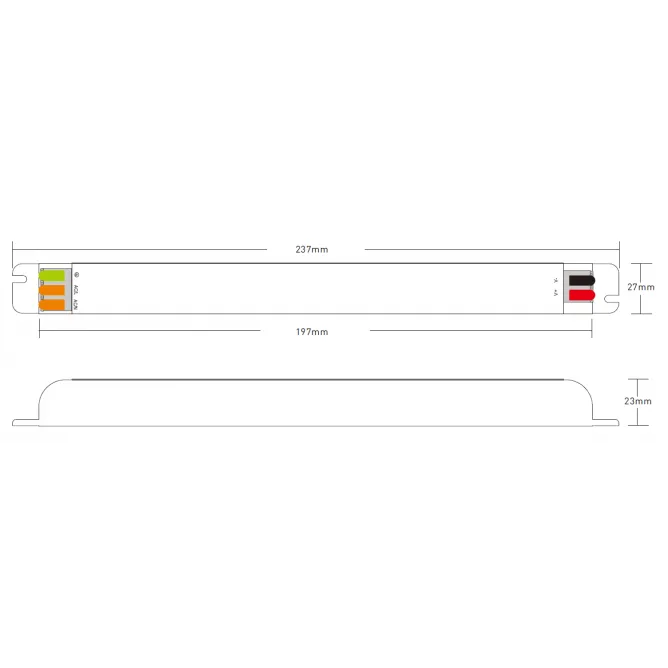 DAWN LED NAPAJANJE SLIM 24V 150W 150WHH-24 - Slika 2