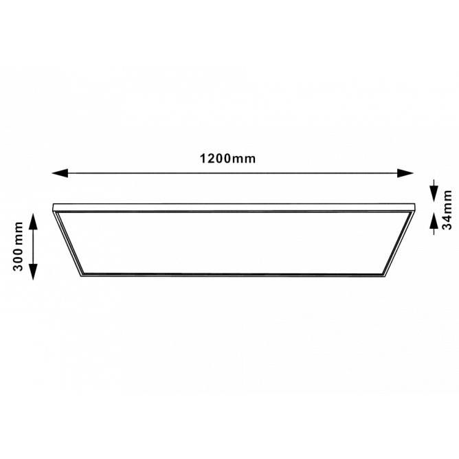 LED PANEL N/Z KNS5-48W 3000/4000/6000K 12030 - Slika 3