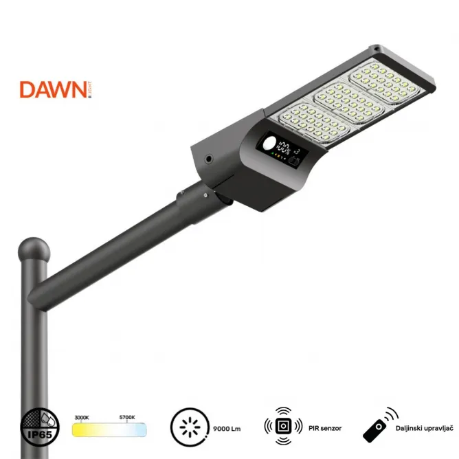 SOLARNA LED SVETILJKA ALFA SSL-59 39W 3000/5700K 9000lm IP65 - Slika 3