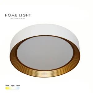SOLEA 65 PLAFONSKA SVETILJKA 30W CCT BELA/ZLATO