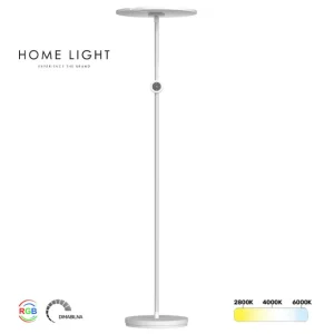PODNA LAMPA LT400CR 40W+8W RGB/CCT DIM BELA