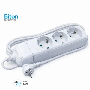 PRENOSNA PRIKLJUCNICA BITON TROSTRUKA 1,4M KB-RB-03L