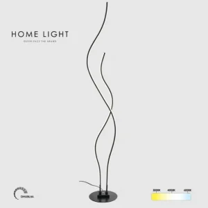 SOLEA 150 PODNA LAMPA 42W CCT CRNA DIM