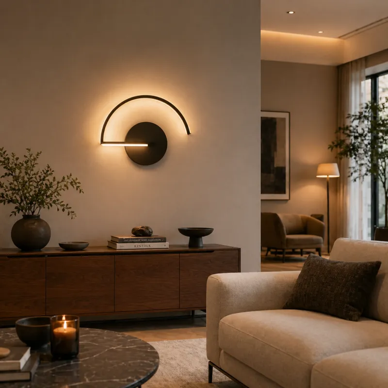 SOLEA 153 ZIDNA SVETILJKA 8W CCT CRNA - Slika 2