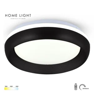 SOLEA 110 PLAFONSKA SVETILJKA 24/48W CCT CRNA DIM
