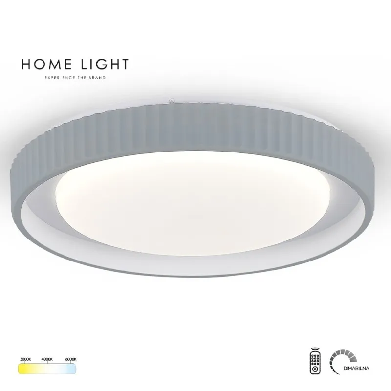 SOLEA 114 PLAFONSKA SVETILJKA 24/48W CCT BELA/SIVA DIM