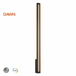 DAWN LED SVETILJKA 1007D ZIDNA 12W 3000K IP65 CRNA