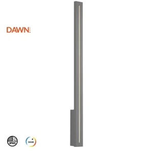 DAWN LED SVETILJKA 1007D ZIDNA 12W 3000K IP65 SIVA