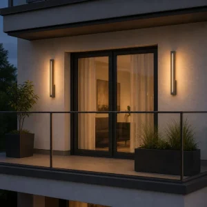 DAWN LED SVETILJKA 1007D ZIDNA 12W 3000K IP65 SIVA