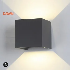 DAWN LED SVETILJKA A310 ZIDNA 6W 3000K IP54 SIVA