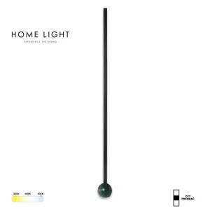 SOLEA 167 PODNA LAMPA 30W CCT CRNA/ZELENA