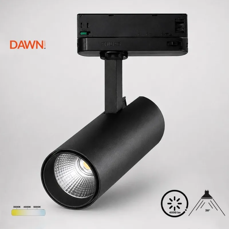 DAWN LED REF SINSKI EL-T21D040 40W CCT CRNI TROFAZNI
