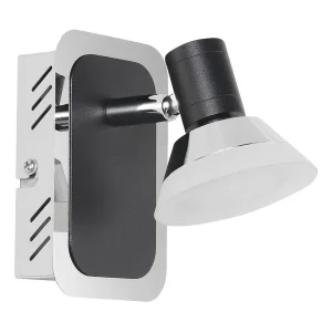 LED spot lampa LS100-1 CH+BK