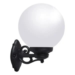 Zidna lampa BISSO/G250 BK OPAL