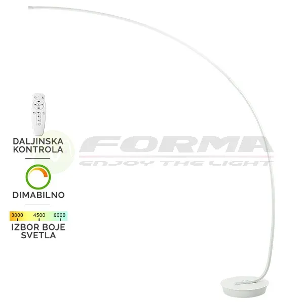 LED podna lampa F2029-24F WH - Slika 3