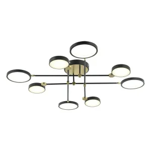 LED plafonska lampa F2036-60C BK+SG