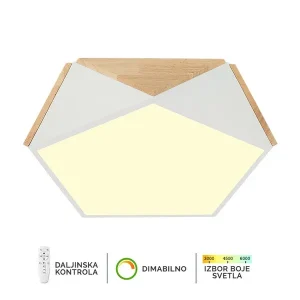 LED plafonska lampa F2810-24C WH+WD
