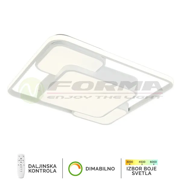 LED plafonska lampa F2823-50C WH - Slika 3