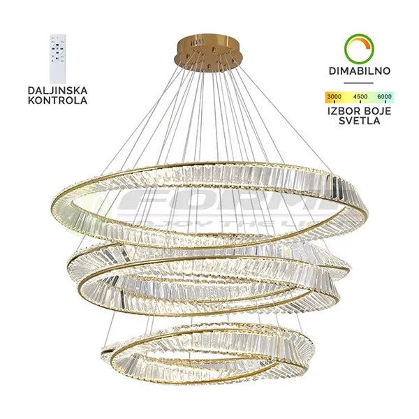 LED visilica KP6045-180V T - Slika 4