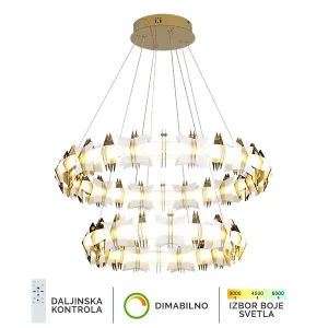 LED visilica KP4000-130V T