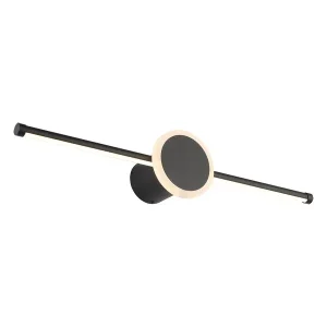 LED zidna lampa LZ006-15 BK - 3000K