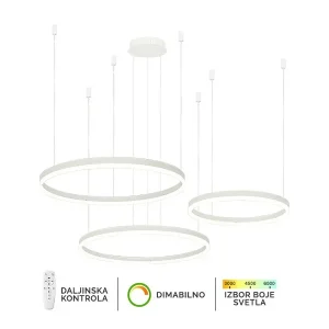LED viseća lampa F2047-130C WH