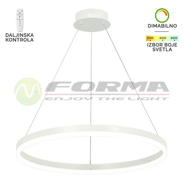 LED visilica F2047-44V WH - Slika 4