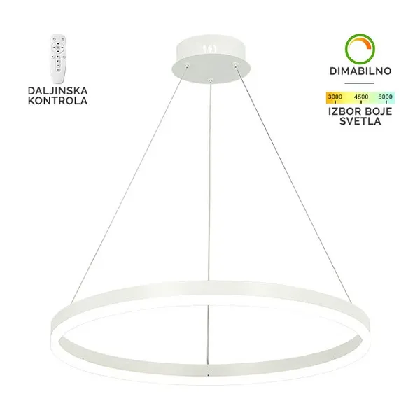 LED visilica F2047-56V WH