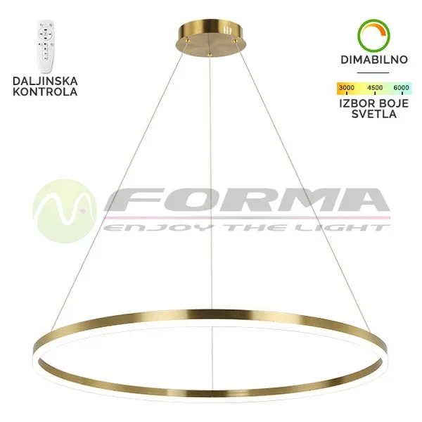 LED visilica F2047-70V SG - Slika 4