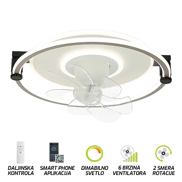Plafonska lampa sa ventilatorom FV1102-50 - Slika 3