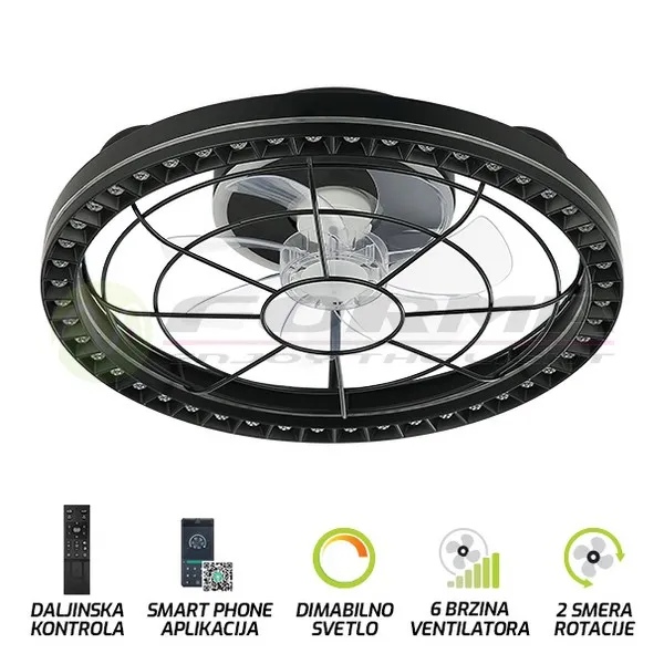 Plafonska lampa sa ventilatorom FV2001-50 - Slika 5