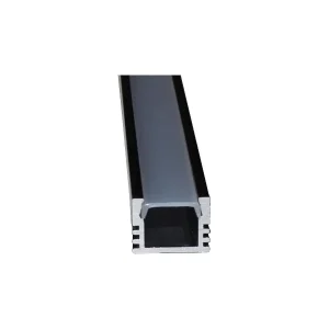 Aluminijumski LED profil nadgradni 07 - Crna